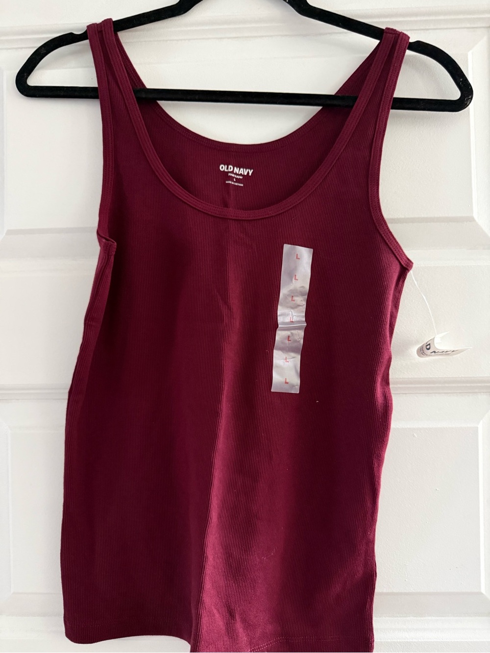 Old Navy Women's Ribbed Tank Top - Maroon